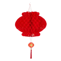 锦瑞星挂饰蜂窝灯笼加厚10个25cm/包