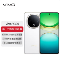 vivo Y300 瑞雪白 12GB+256GB 天玑6300 5G芯 6500mAh电池 44W充电 5000万高清影像 5G 手机
