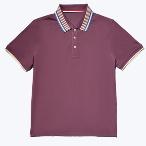 尘界高端棉质短袖T恤男夏季半袖POLO衫宽松翻领爸爸装商务上衣