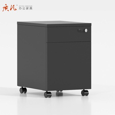 质凡木质三抽活动矮柜储物柜颜色可选