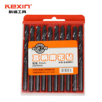 科信(kexin)高速钢直柄麻花钻头 电钻钻头 4.5mm KX596 10支/盒 1盒