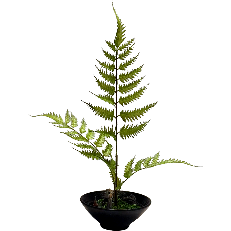 山之只 国风仿真绿植 MZ0322 个