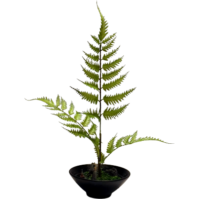 山之只 国风仿真绿植 MZ0322 个