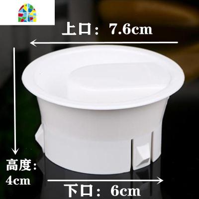 10个装白色盖子配件PC条纹八角塑料水壶盖子塑料扎壶通用凉水壶盖 FENGHOU 30个白盖无异味PP