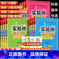 [全套2本]语文数学 人教版 二年级下 [正版]2024版实验班提优训练一年级二年级三四五六年级下册上册语文数学英语人教