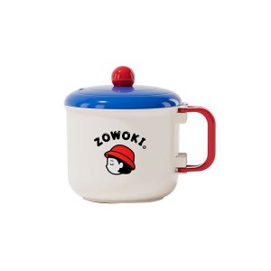 mosh 造物集 泡面碗带盖不锈钢 小惠 户外可用自热包1000ml