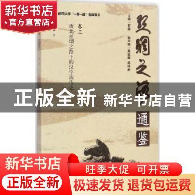 正版 西北丝绸之路上的汉字流传史 冯雪俊著 陕西师范大学出版总