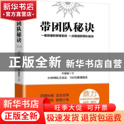 正版 带团队秘诀:一看就懂的管理圣经 一点就透的带队秘诀 91种带