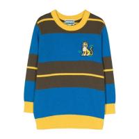 高田贤三(Kenzo)男童圆领长袖针织衫棉质舒适百搭休闲套头衫秋冬