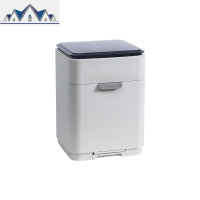 碗筷收纳箱厨房用具置物架多层碗碟多孔沥水柜餐具整理储物盒 三维工匠