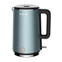 九阳电水壶1.7L双层保温低音少垢双钢杯体K17FD-W750