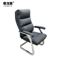 泰戈雅 牛皮办公椅会议椅 520x640x1130mm 张