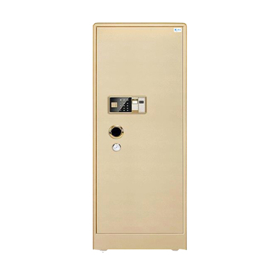 臻远全钢实心防盗保险柜 高100cm指纹款土豪金色