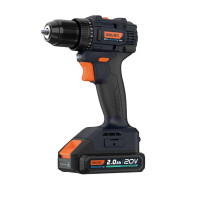 得力工具 20V无刷锂电钻 C100 两电一充