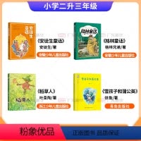 [全4册]小学2升3年级 [正版]2024内蒙古天天共读书目二升三年级书香共读课外阅读书 格林童话 安徒生童话 稻草人书