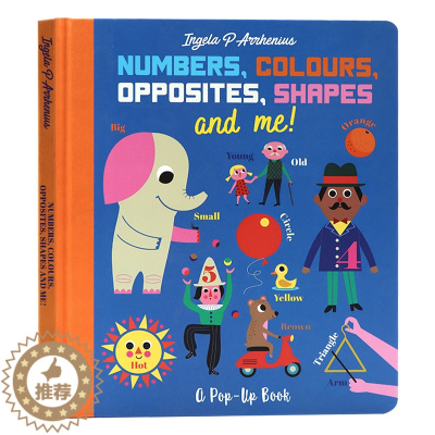 [醉染正版]数字,颜色,反义,形状和我 英文原版绘本 Numbers, Colours, Opposites, Shap