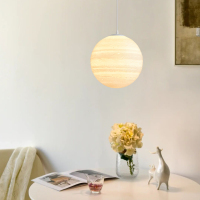 雷士照明床头吊灯北欧简约现代风吊线灯智能高显卧室书房灯具灯饰