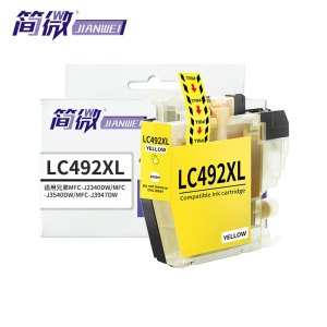 简微墨盒LC492XL黄支