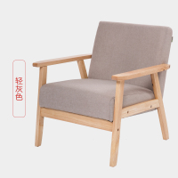 小户型简易沙发单人椅网红款北欧简约现代布艺日式双人客厅出租房