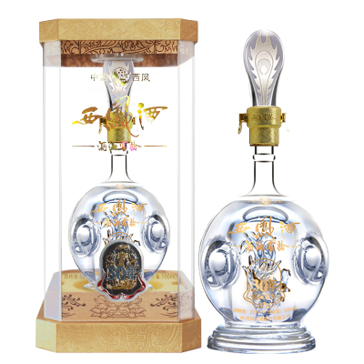 西凤酒30年52度陈年凤香型高度纯粮白酒500ml单瓶装