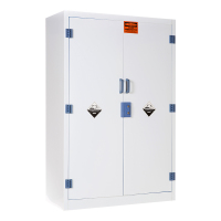 易企采 45加仑PP药品柜实验室酸碱柜危险化学品安全柜耐酸碱腐蚀器皿试剂存放柜
