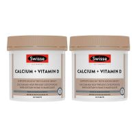 新校期-2瓶装 | Swisse钙片加维生素D片150片/瓶装 香港/保税随机发