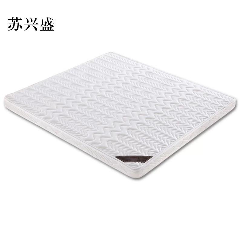 苏兴盛椰棕床垫家用棕垫10cm防螨抗菌(0胶水天然椰棕+软硬两用+全拆洗)800mm*2000mm