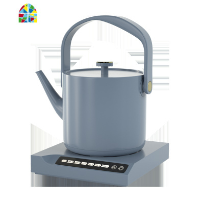 保温恒温电热水壶304不锈钢烧水器家用泡茶全自动快速电壶 FENGHOU 燕玉白