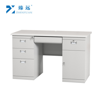臻远ZY5020605G 钢制办公桌1.2米 张
