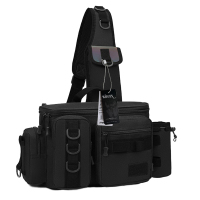 围盛 户外多功能腰包防水斜挎包 40*21*15cm 个
