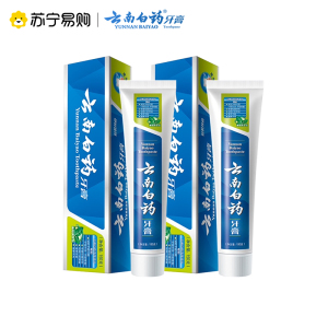 云南白药牙膏薄荷清爽型150g组合装