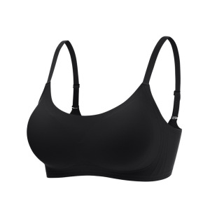 果冻无痕内衣女聚拢小胸性感无钢圈上托软支撑舒适薄款乳胶文胸罩