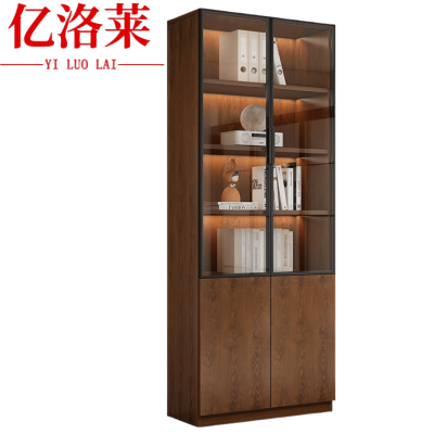 亿洛莱 落地书柜 80*32*200cm 个