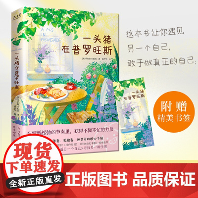 一头猪在普罗旺斯(全彩手绘插画×精选菜谱,一本让人暂离喧嚣、告别内耗的自救指南)