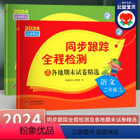 语文+数学-江苏专用 二年级下 [正版]2024春 亮点给力同步跟踪全程检测及各地期末试卷精选 二年级下册 语文人教版数