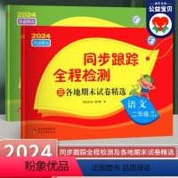 语文+数学-江苏专用 二年级下 [正版]2024春 亮点给力同步跟踪全程检测及各地期末试卷精选 二年级下册 语文人教版数