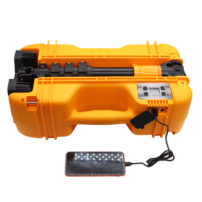 伊思盼 ESSSP SY6116LED轻便移动电力抢修便携升降应急灯(计价单位:套)黑色 黑色