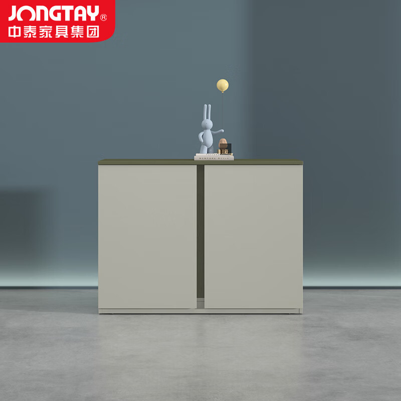 中泰(jongtay)J-OKE-CC10 文件柜木质档案小柜子办公储物柜资料柜办公室木柜子凭证柜