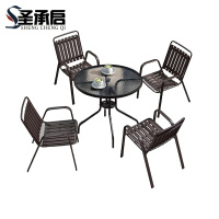 圣承启 桌椅 圆桌*4椅 套