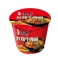 康师傅 红烧牛肉面(桶装)120g12桶/箱