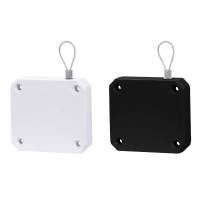 红鲸鱼 免打孔拉绳闭门器 自动回位简易关门器 1个