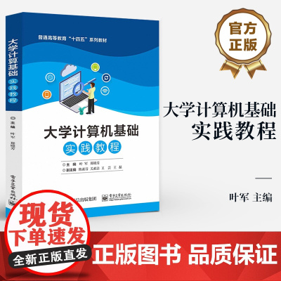 店 大学计算机基础实践教程 高等院校计算机基础课程教学用书 普通高等教育十四五系列教材 计算机基础书籍