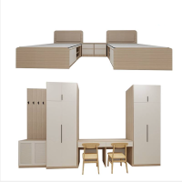 悦雅阁 两人宿舍家具 YYG-TF002 /套