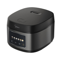 美的(Midea)电饭煲 家用电饭锅2-8人大容量 前置大面板5升/L智能预约多功能煲汤煮粥煮米饭锅RE529