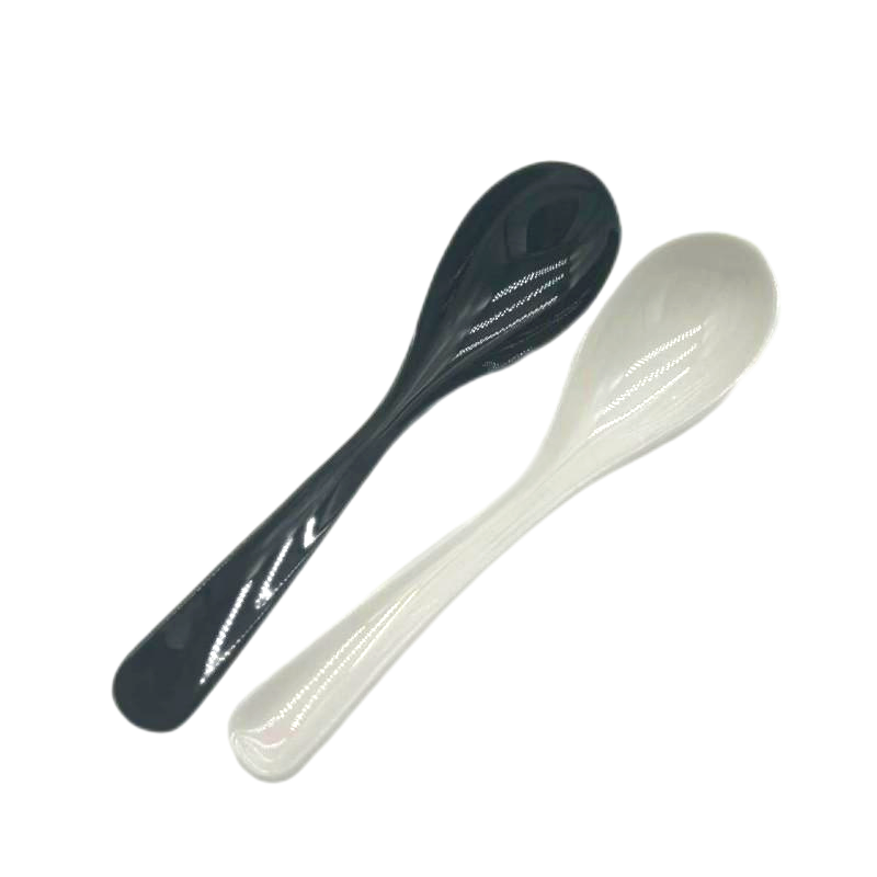 先互丁 密胺仿瓷小汤勺 长17*头宽4cm 个