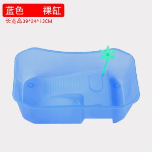 乌龟缸自带晒台爬台塑料盆金钱龟巴西龟养龟小盆小型水陆盆