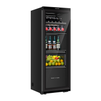 卡萨帝(Casarte)251升 冰吧酒柜 冷藏冰箱 趣味制冰 电子精控 杀菌保湿 LC-251WLCDFM1U1