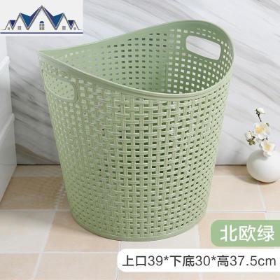 脏衣篮脏衣服玩具收纳筐衣物洗晒脏衣篓子家用洗衣篮卫生间收纳桶 三维工匠收纳篮