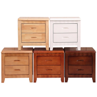 豫汉迎床头柜木质个