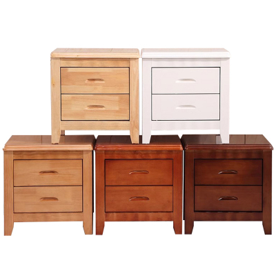 豫汉迎床头柜木质个